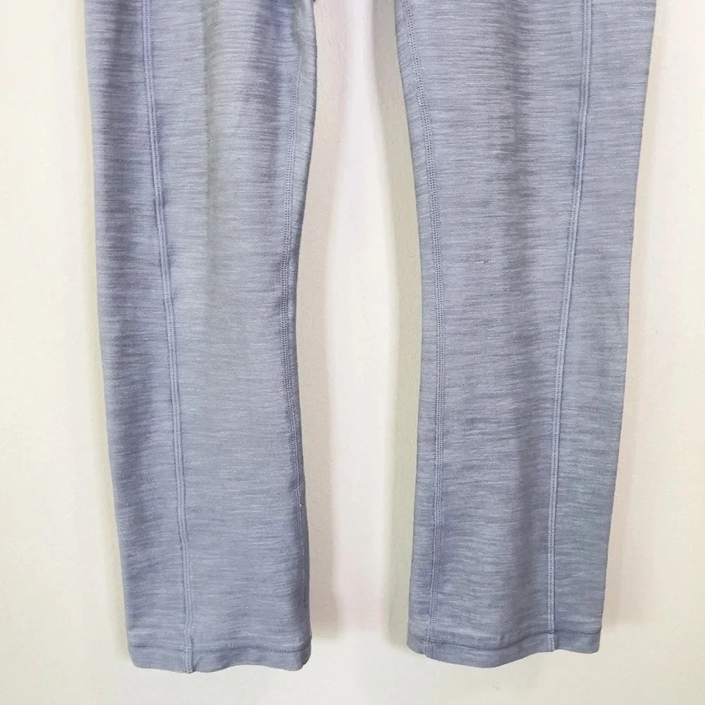 LULULEMON | RIDE ON CROP REFLECTIVE GREY SLUB  DENIM - Picture 4 of 14